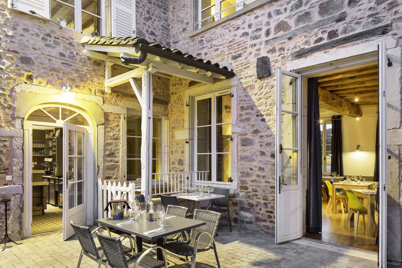 Logis Hotel La Benoite Salles-Arbuissonnas-en-Beaujolais Bagian luar foto